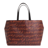 LOVE IS POWERFUL TOTE BAG